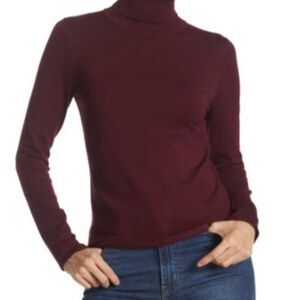 Tahari Mock Neck Long Sleeve
